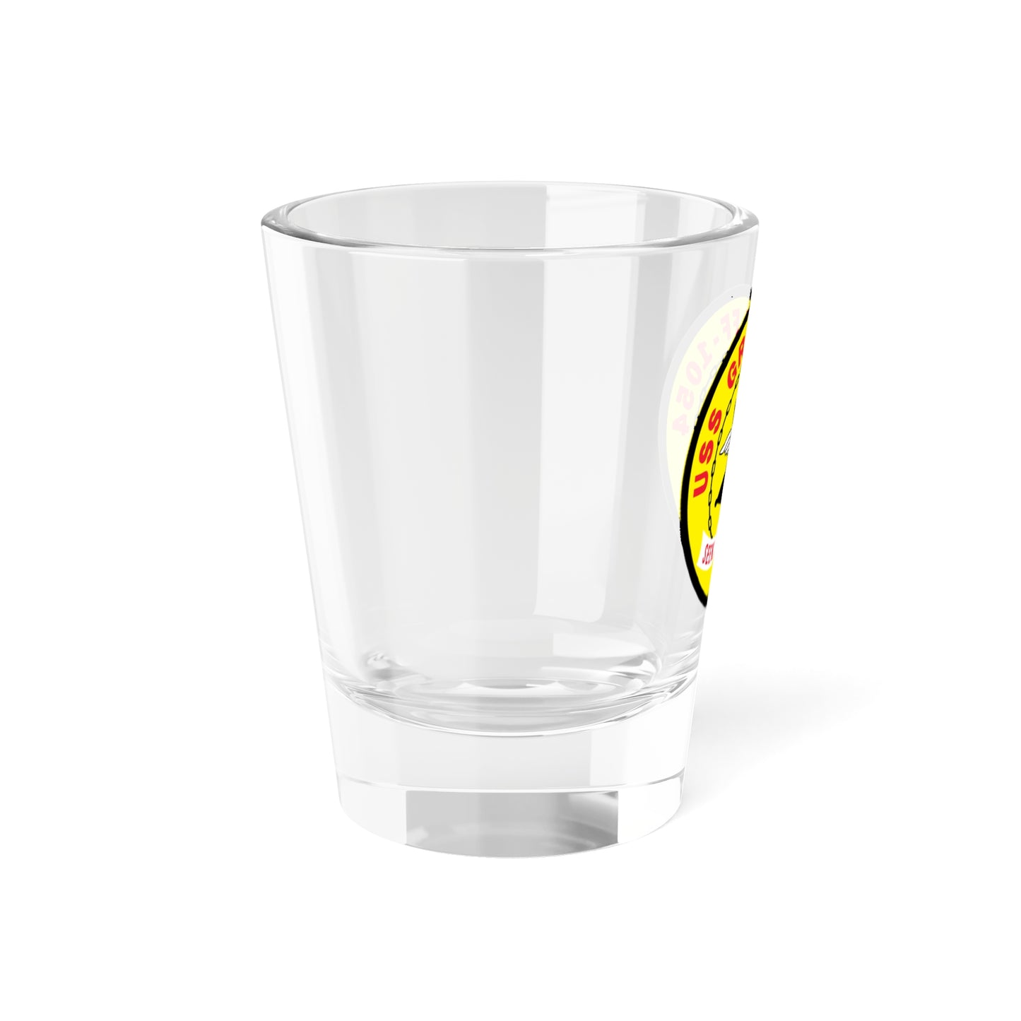 USS Gray FF 1054 Seek Engage Destry (U.S. Navy) Shot Glass 1.5oz