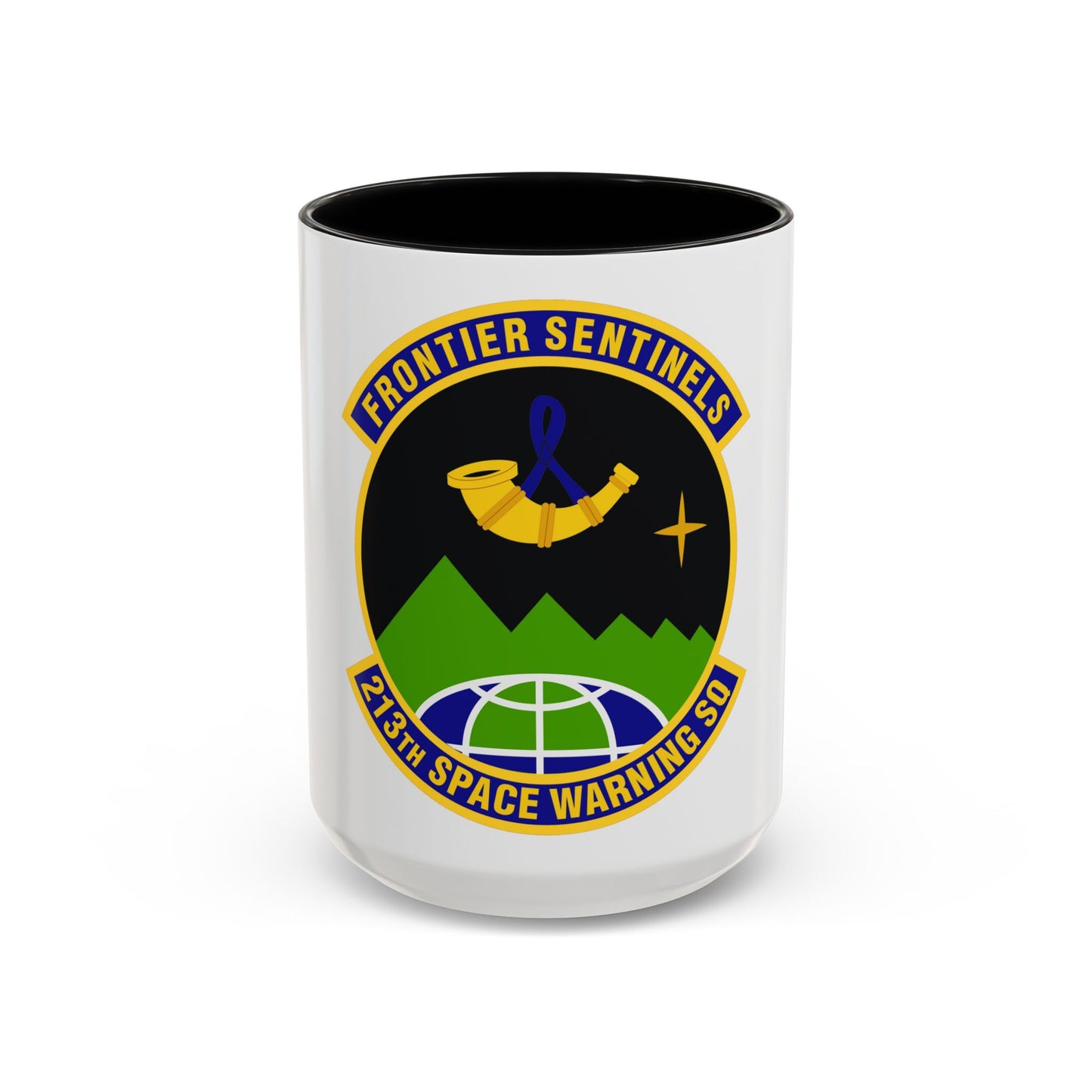213th Space Warning Squadron (U.S. Air Force) Accent Coffee Mug