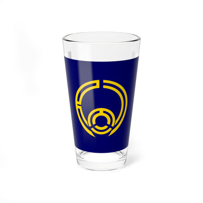Flag of Enbetsu Hokkaido (Japan) Pint Glass 16oz