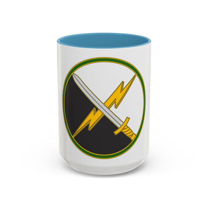 First Information Operations Command CSIB (U.S. Army) Accent Coffee Mug