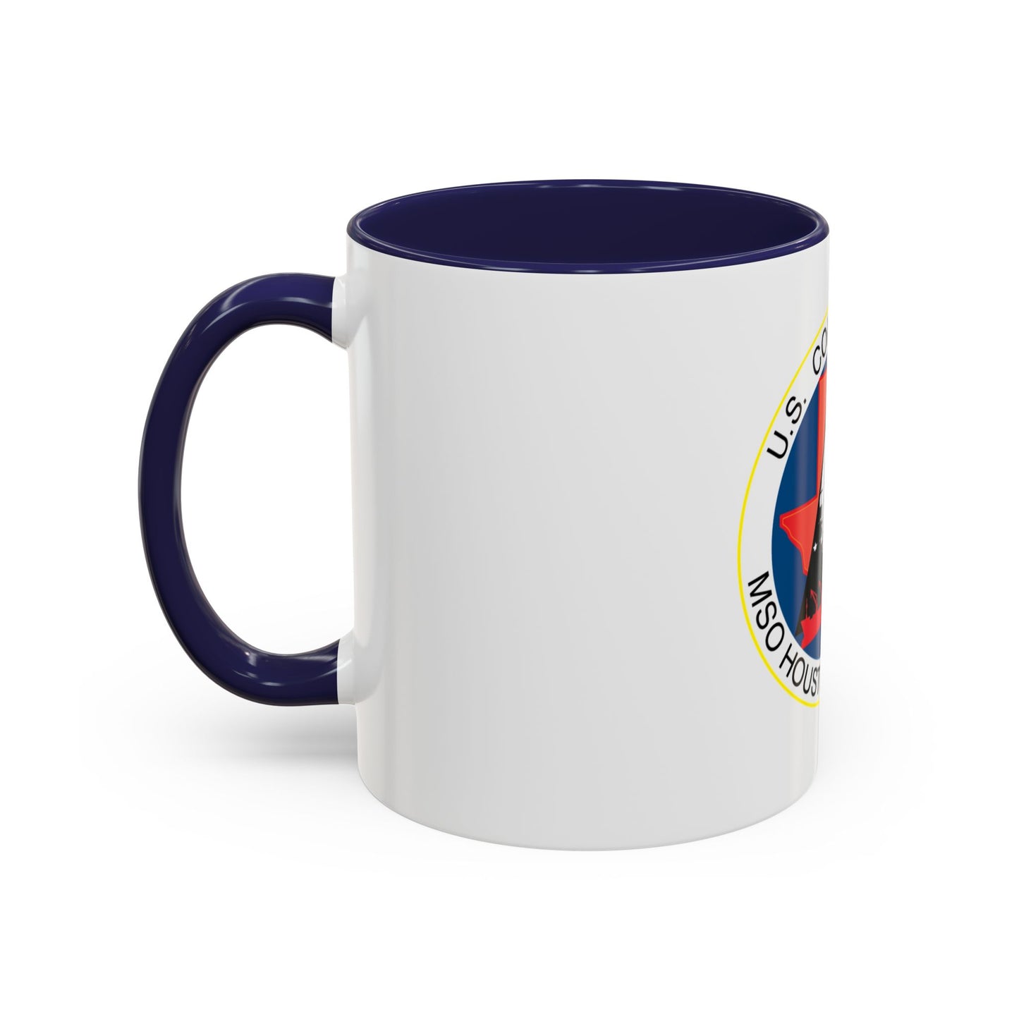 USCG MSO Houston Galveston (U.S. Coast Guard) Accent Coffee Mug