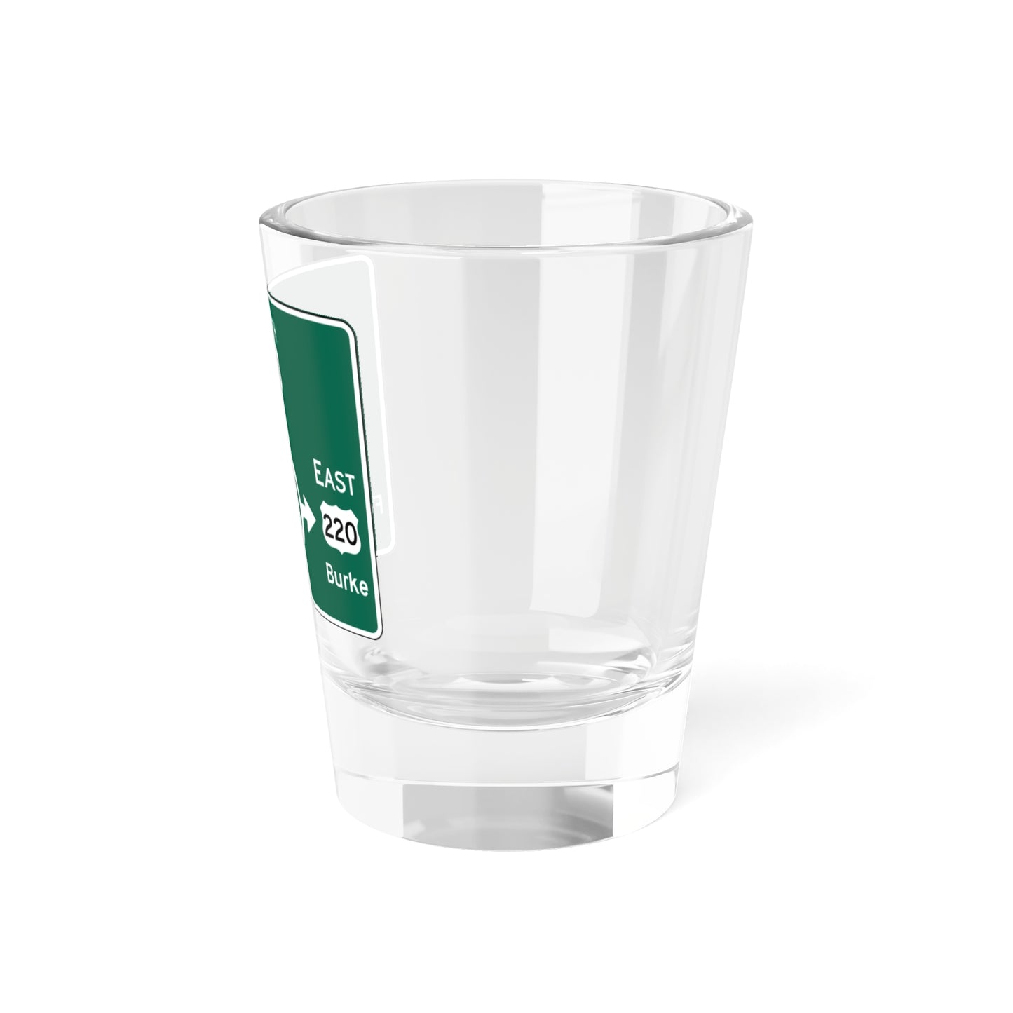 MUTCD D1-5 (Virginia) (Road Sign) Shot Glass 1.5oz