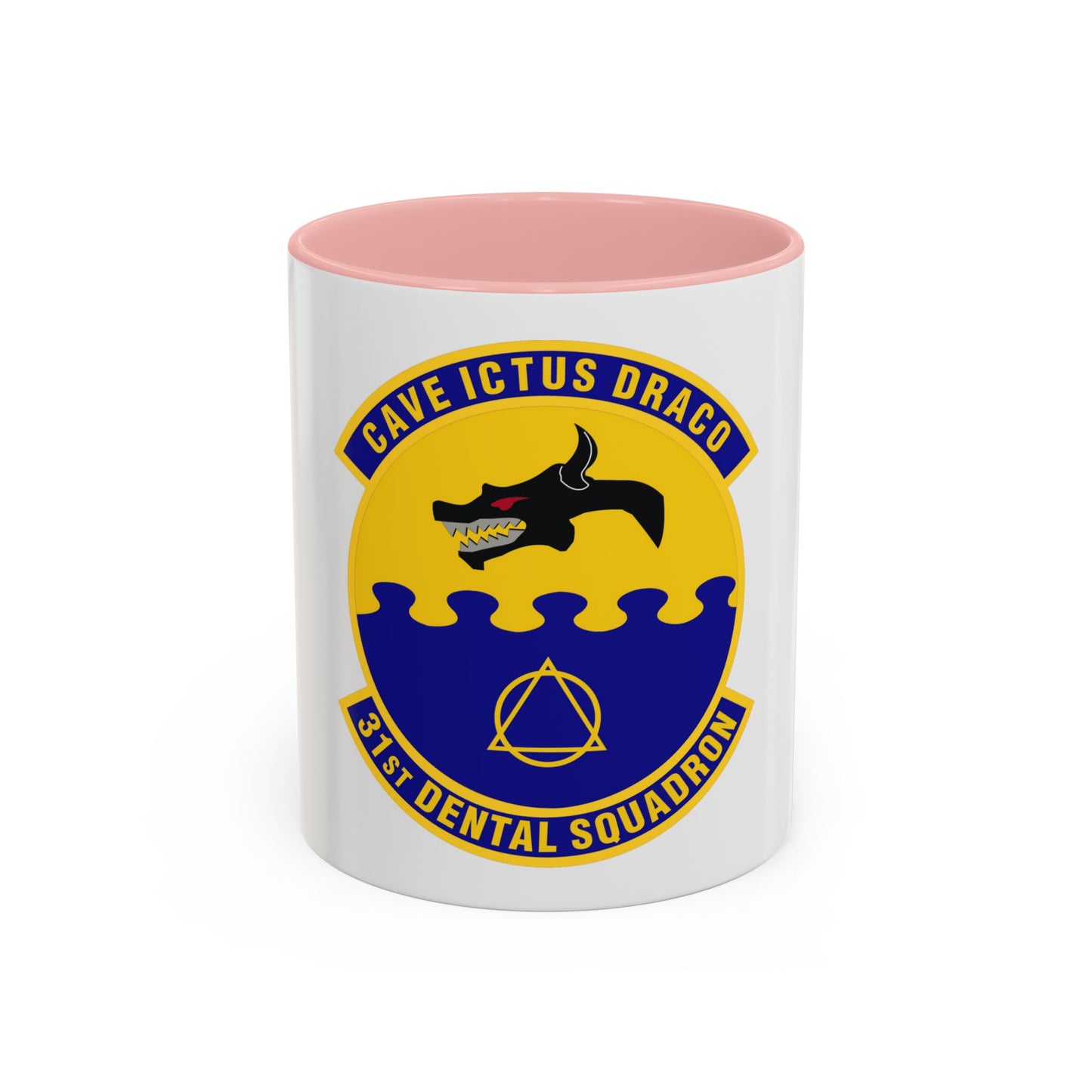 31st Dental Squadron (U.S. Air Force) Accent Coffee Mug