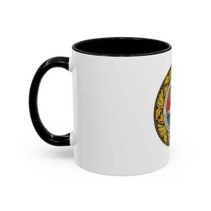 Emblem of the Georgian SSR-2 - Accent Coffee Mug