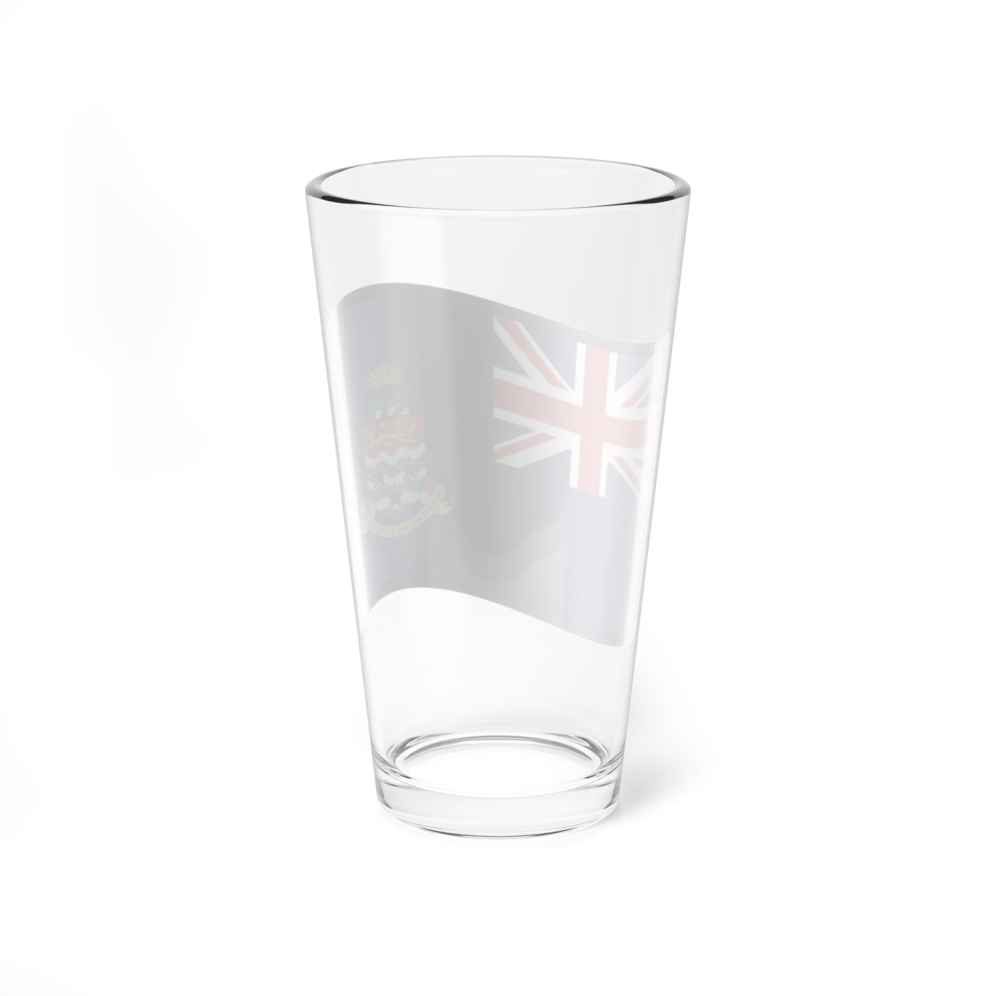 Nuvola Caymanian flag (United Kingdom) Pint Glass 16oz