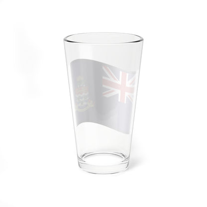 Nuvola Caymanian flag (United Kingdom) Pint Glass 16oz