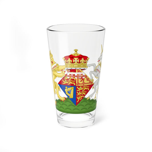 Coat of Arms of Victoria of the United Kingdom (United Kingdom) (Coat of Arms) Pint Glass 16oz