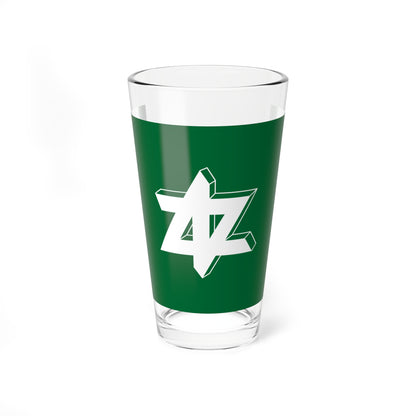 Flag of Achi Nagano (Japan) Pint Glass 16oz