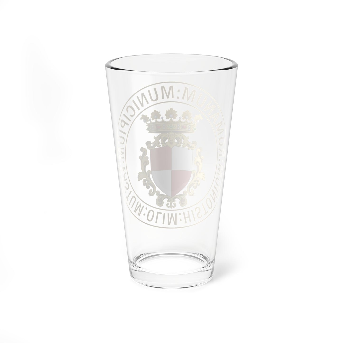 Vasto-Stemma-3 (Italy) (Coat of Arms) Pint Glass 16oz