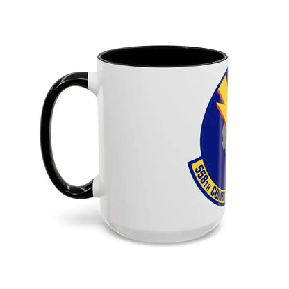 558th Combat Sustainment Squadron (U.S. Air Force) Accent Coffee Mug - Go Mug Yourself