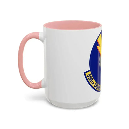 558th Combat Sustainment Squadron (U.S. Air Force) Accent Coffee Mug - Go Mug Yourself