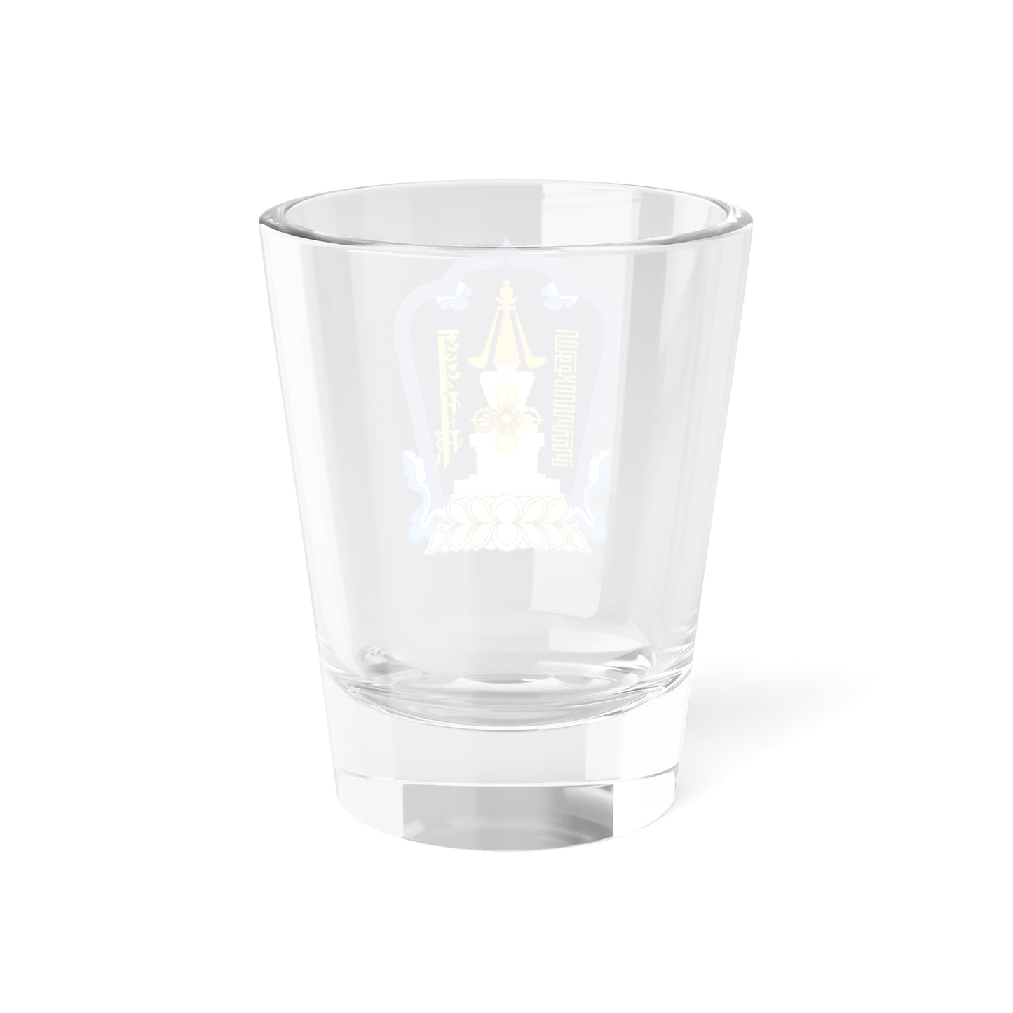 Mn coa övörkhangai aimag (Mongolia) (Coat of Arms) Shot Glass 1.5oz