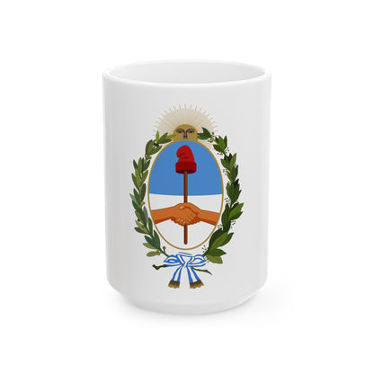 Coat of Arms Buenos Aires Province Argentina - White Coffee Mug
