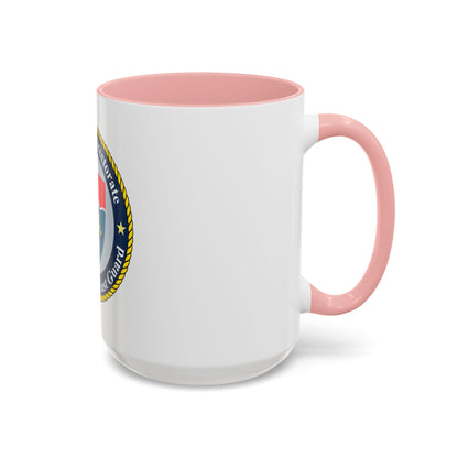 USCG Acquisition Directorate (U.S. Coast Guard) Accent Coffee Mug
