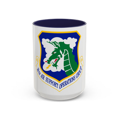 18 Air Support Operations Group ACC (U.S. Air Force) Accent Coffee Mug