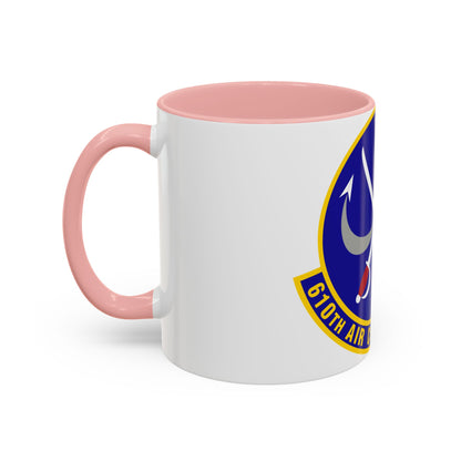 610 Air Control Flight PACAF (U.S. Air Force) Accent Coffee Mug