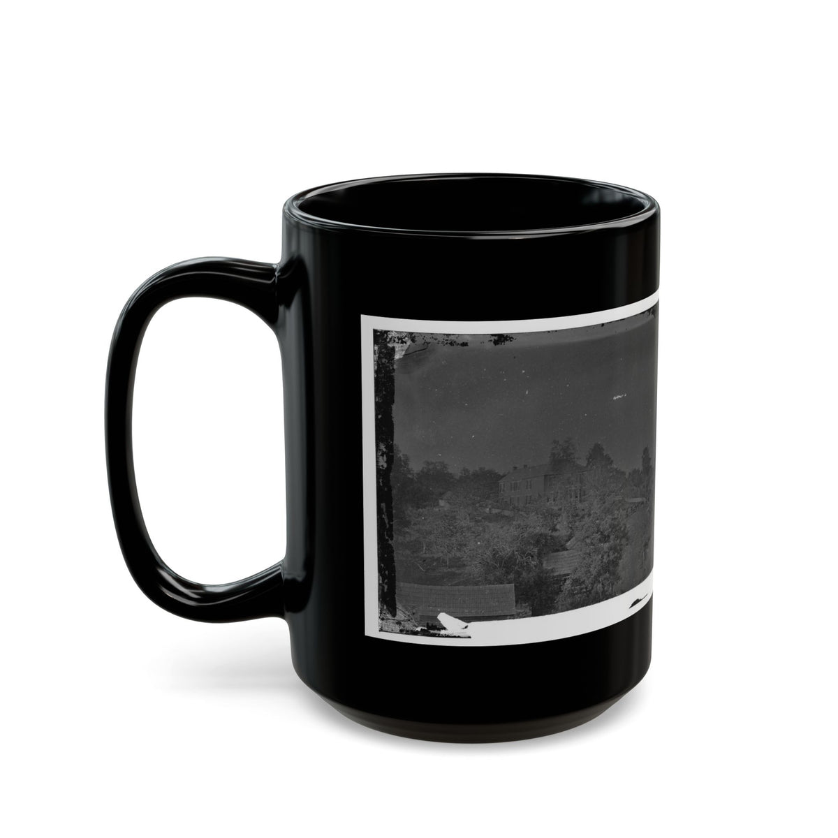 Antietam, Maryland. Gen. Joe Hooker's Headquarters(2) (U.S. Civil War) Black Coffee Mug