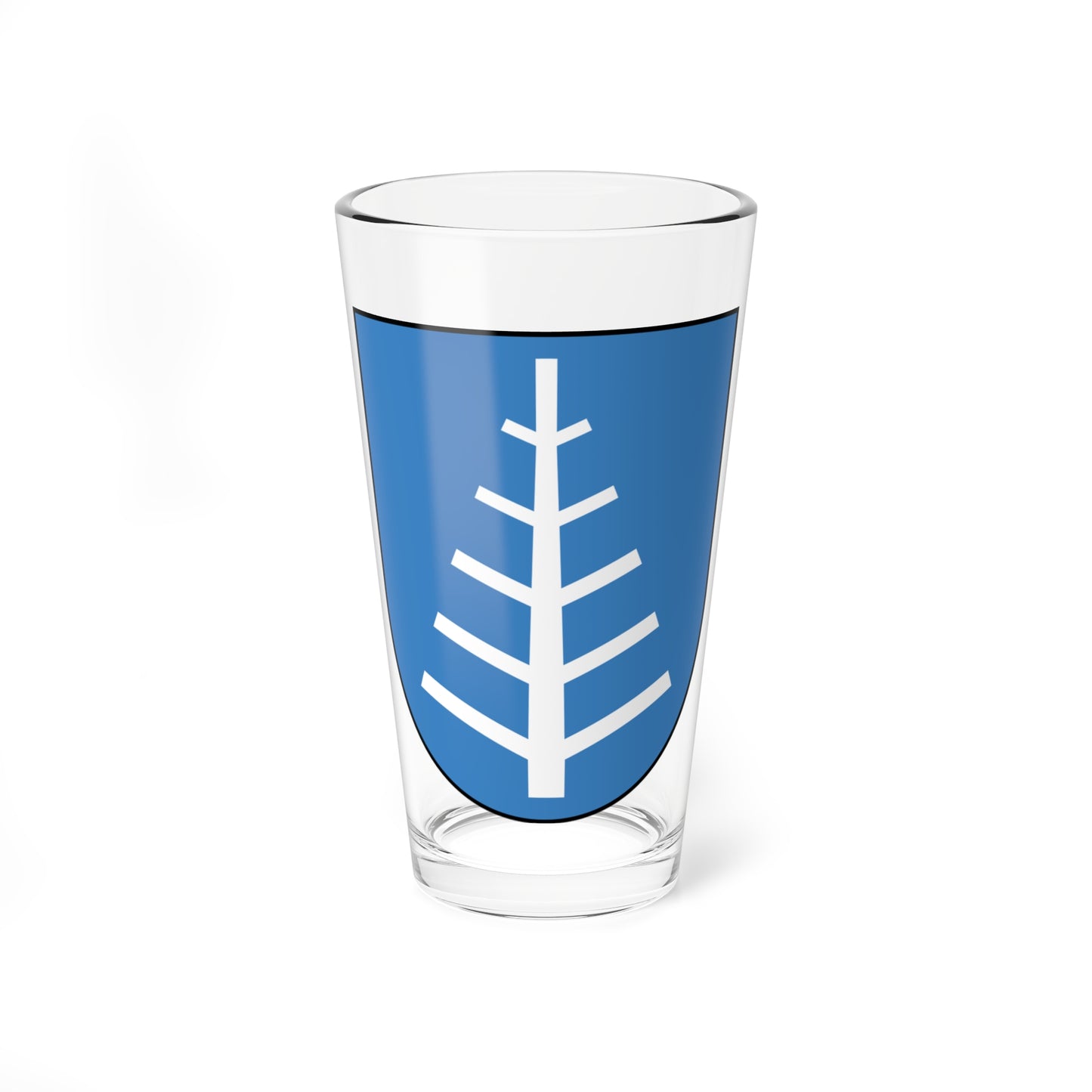 Coat of Arms of Vasilevičy Belarus (Belarus) (Coat of Arms) Pint Glass 16oz