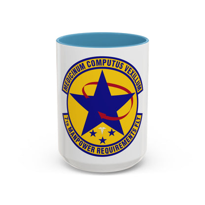 7 Manpower Requirements Flight AFMA (U.S. Air Force) Accent Coffee Mug