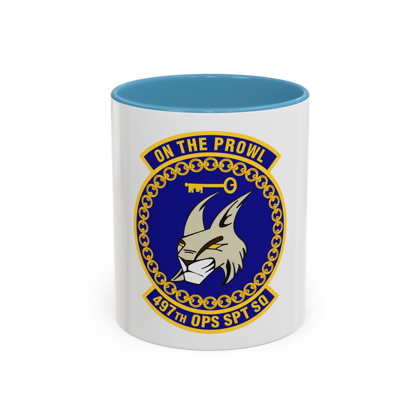 497 Operations Support Squadron ACC (U.S. Air Force) Accent Coffee Mug