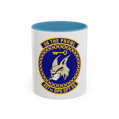 497 Operations Support Squadron ACC (U.S. Air Force) Accent Coffee Mug