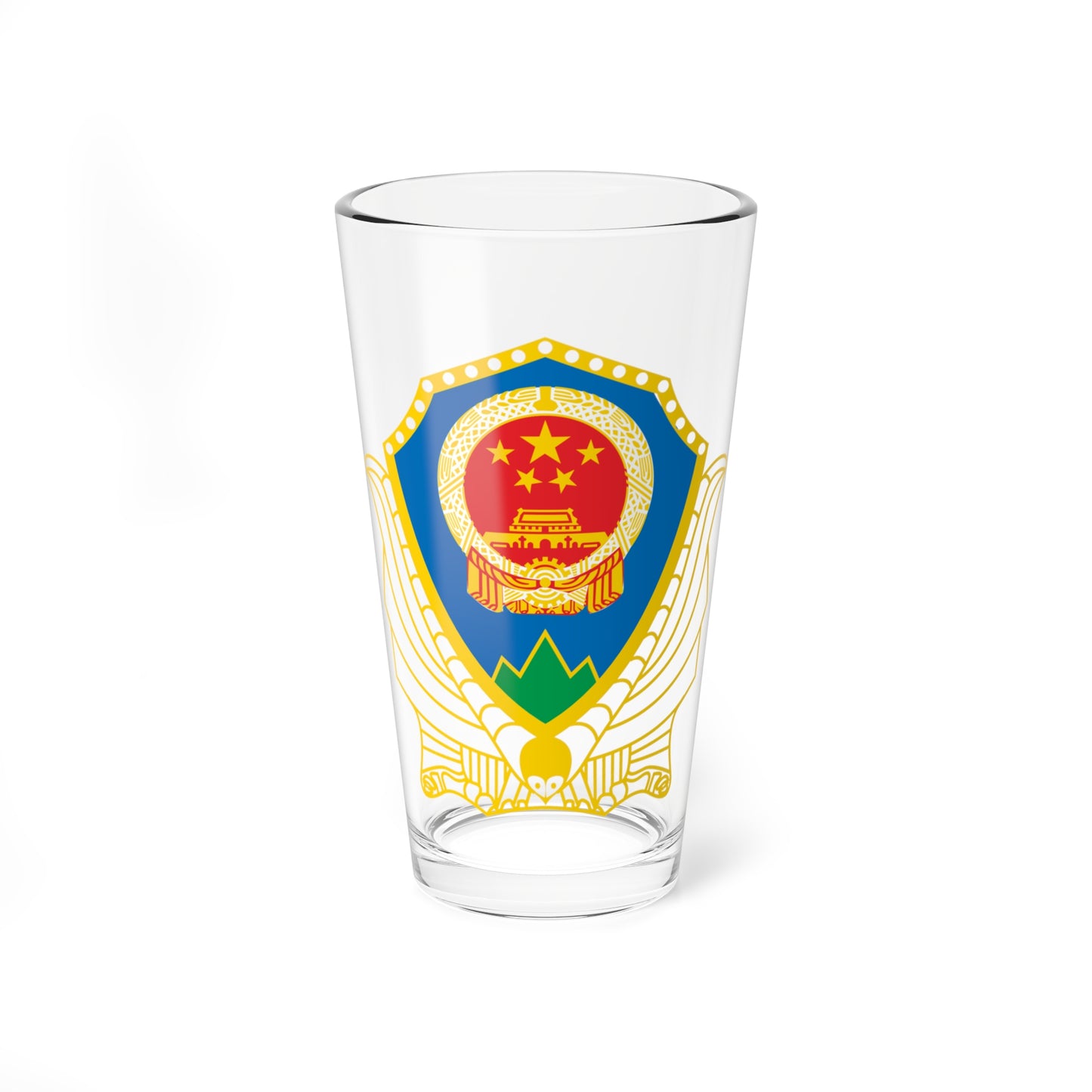 State Forestry Administration of P.R.China badge (China) (Coat of Arms) Pint Glass 16oz