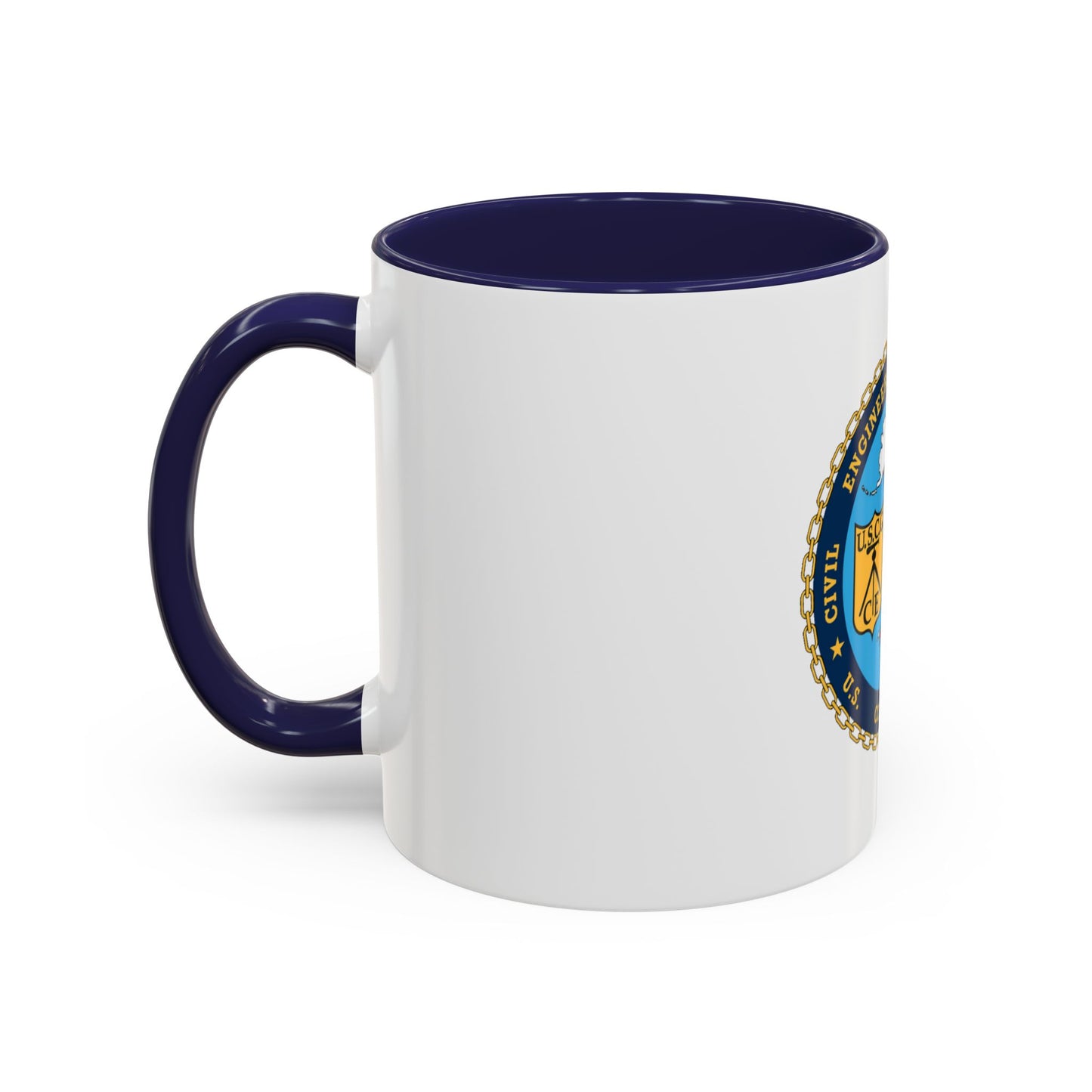 USCG Civil Eng Unit Oakland (U.S. Coast Guard) Accent Coffee Mug