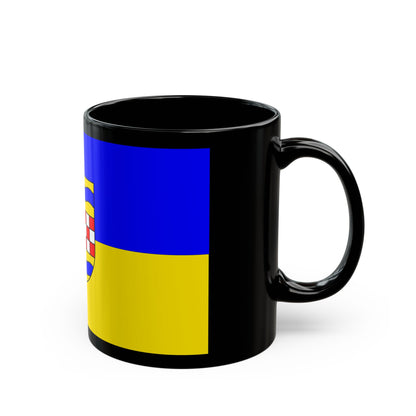 Flag of Ennepe Ruhr 2 Germany - Black Coffee Mug-Go Mug Yourself