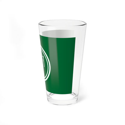 Flag of Taiki Hokkaido (Japan) Pint Glass 16oz