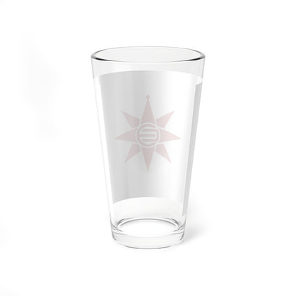 Flag of Yokosuka Kanagawa Japan - Pint Glass 16oz