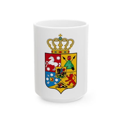 Tsardom of Georgian Emblem - White Coffee Mug