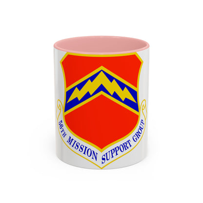 56th Mission Support Group (U.S. Air Force) Accent Coffee Mug