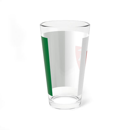 Flag of Monoszlo (Hungary) Pint Glass 16oz