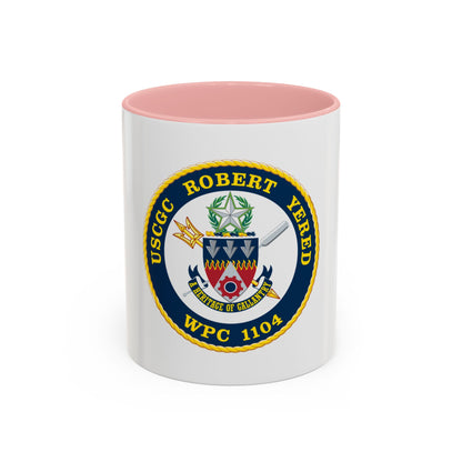 USCGC ROBERT YERED WPC 1104 (U.S. Coast Guard) Accent Coffee Mug