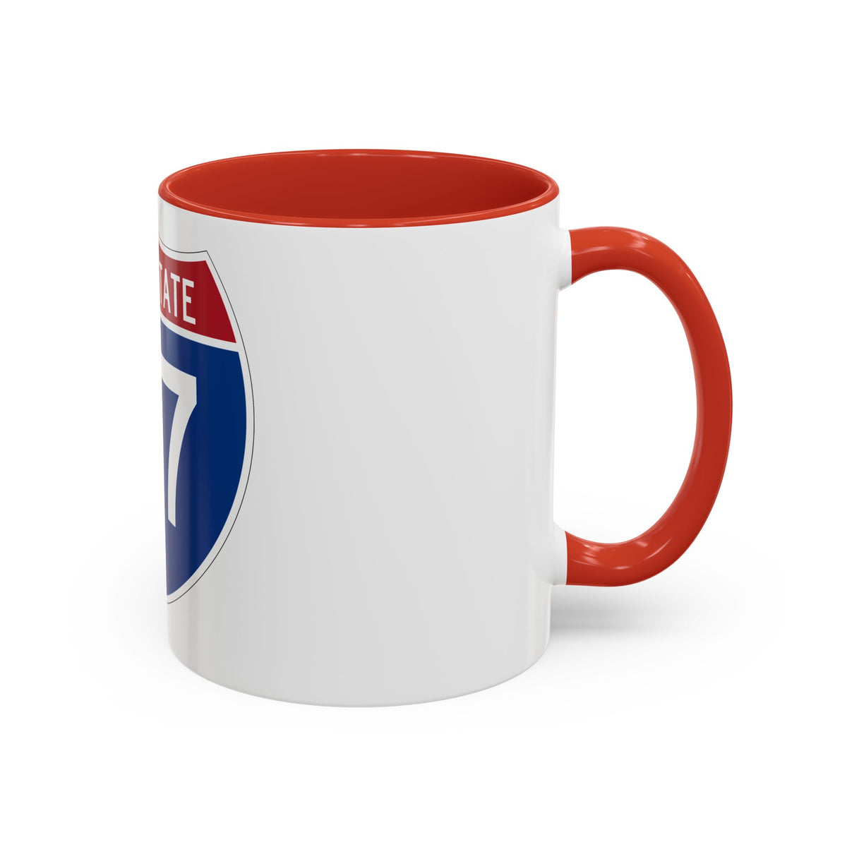 Interstate 57 (U.S. Highways) Accent Coffee Mug
