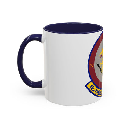 46 Range Control Squadron AFMC (U.S. Air Force) Accent Coffee Mug