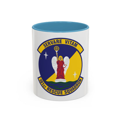 101st Rescue Squadron (U.S. Air Force) Accent Coffee Mug