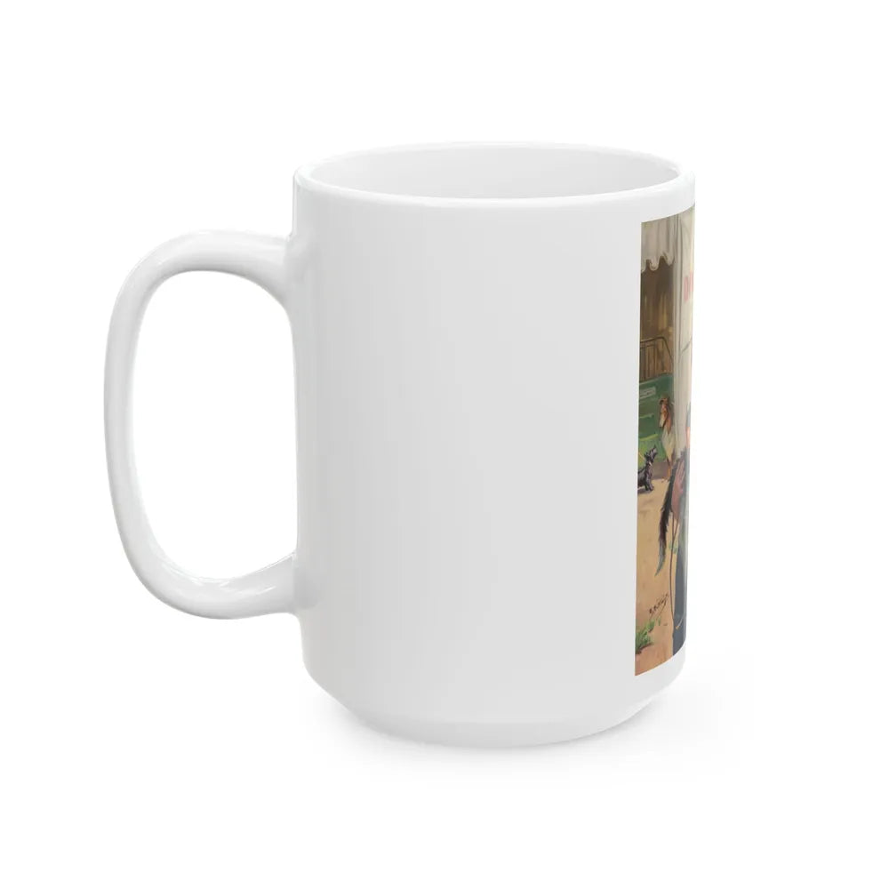 Dog Show - White Coffee Mug-Go Mug Yourself