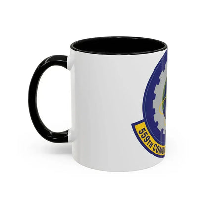 559th Combat Sustainment Squadron (U.S. Air Force) Accent Coffee Mug - Go Mug Yourself