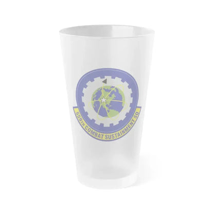 559th Combat Sustainment Squadron (U.S. Air Force) Frosted Pint Glass 16oz 16oz Frosted - Go Mug Yourself