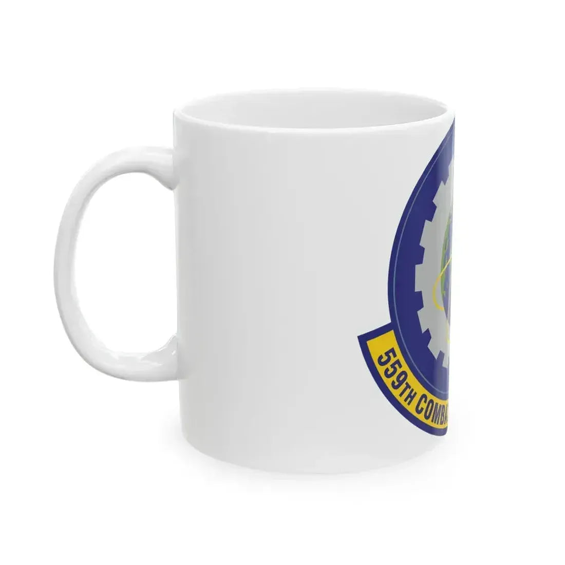 559th Combat Sustainment Squadron (U.S. Air Force) White Coffee Mug - Go Mug Yourself