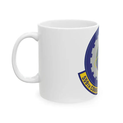 559th Combat Sustainment Squadron (U.S. Air Force) White Coffee Mug - Go Mug Yourself
