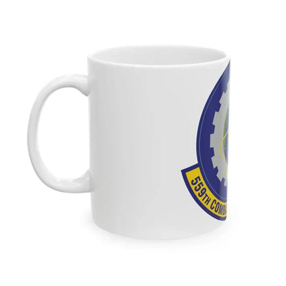 559th Combat Sustainment Squadron (U.S. Air Force) White Coffee Mug - Go Mug Yourself