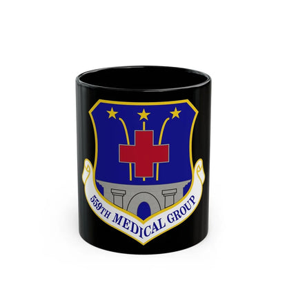 559th Medical Group (U.S. Air Force) Black Coffee Mug-11oz-Go Mug Yourself