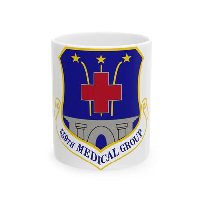 559th Medical Group (U.S. Air Force) White Coffee Mug 11oz - Go Mug Yourself