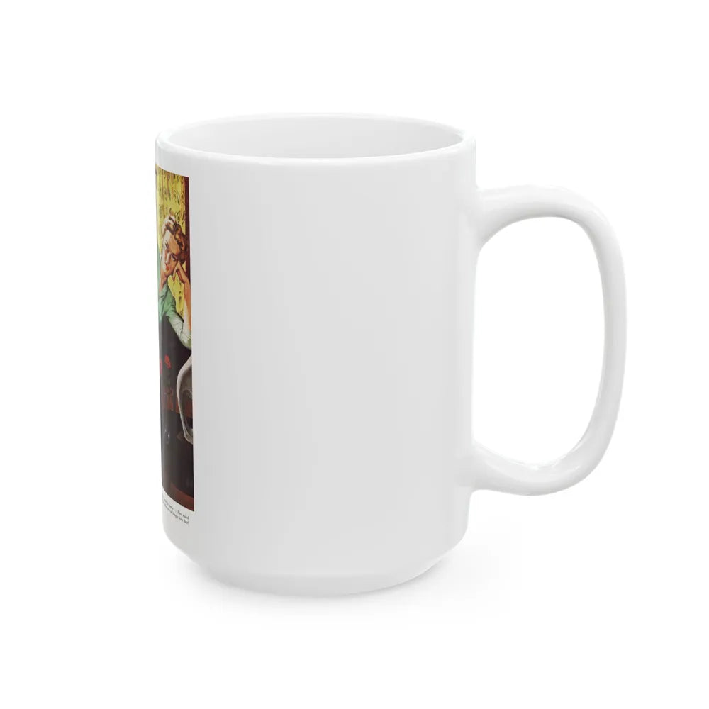 By Mutual Consent, Redbook, November 1952 - White Coffee Mug-Go Mug Yourself