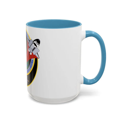 STS 45 (NASA) Accent Coffee Mug-Go Mug Yourself