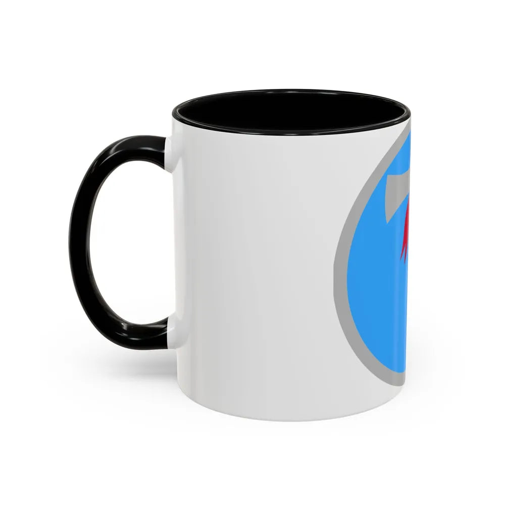 XIX Corps 1 (U.S. Army) Accent Coffee Mug-Go Mug Yourself