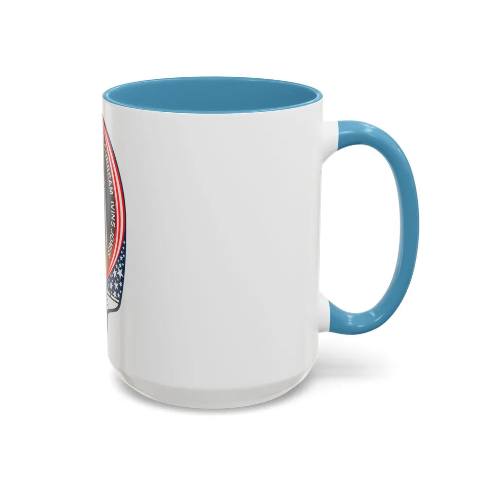 STS 98 (NASA) Accent Coffee Mug-Go Mug Yourself