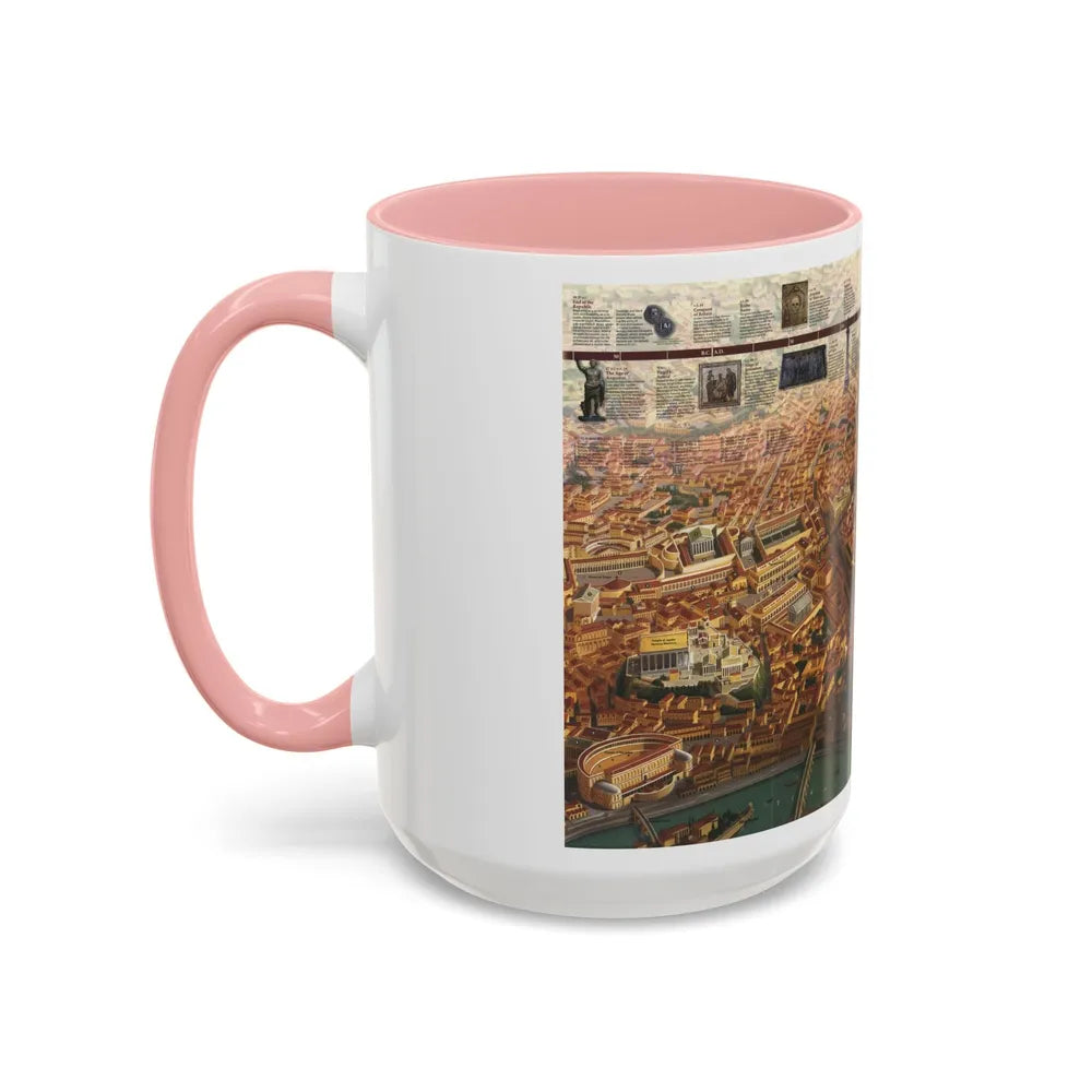 Romans, The (1997) (Map) Accent Coffee Mug-Go Mug Yourself